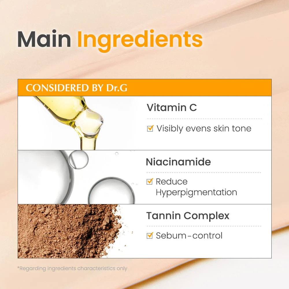 DR.G BRIGHT TONING UP TINTED SUNSCREEN (50ML / OTC) - Image 4