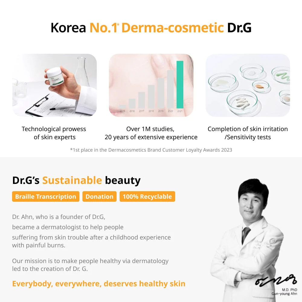 [EXCLUSIVE] Dr.G RTX Triple Shot Serum Set (VITAMIN+ HYAL+PEPTI) - Image 10